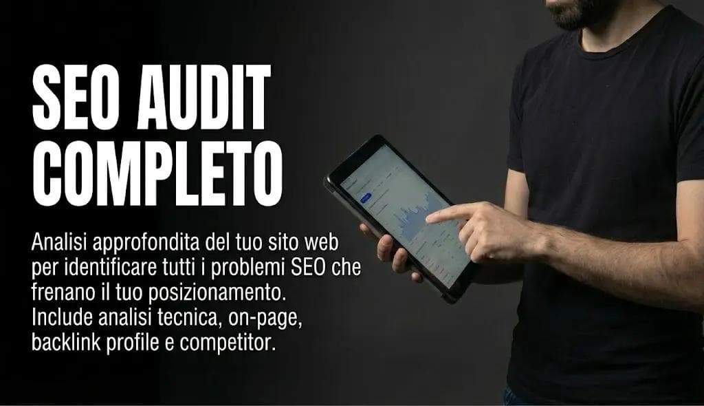 Presentazione servizio seo audit completo